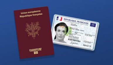 Passeport et carte d'identité français