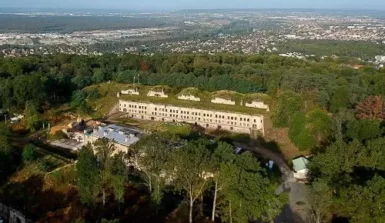 Vue aérienne du Fort de Cormeilles en 2023